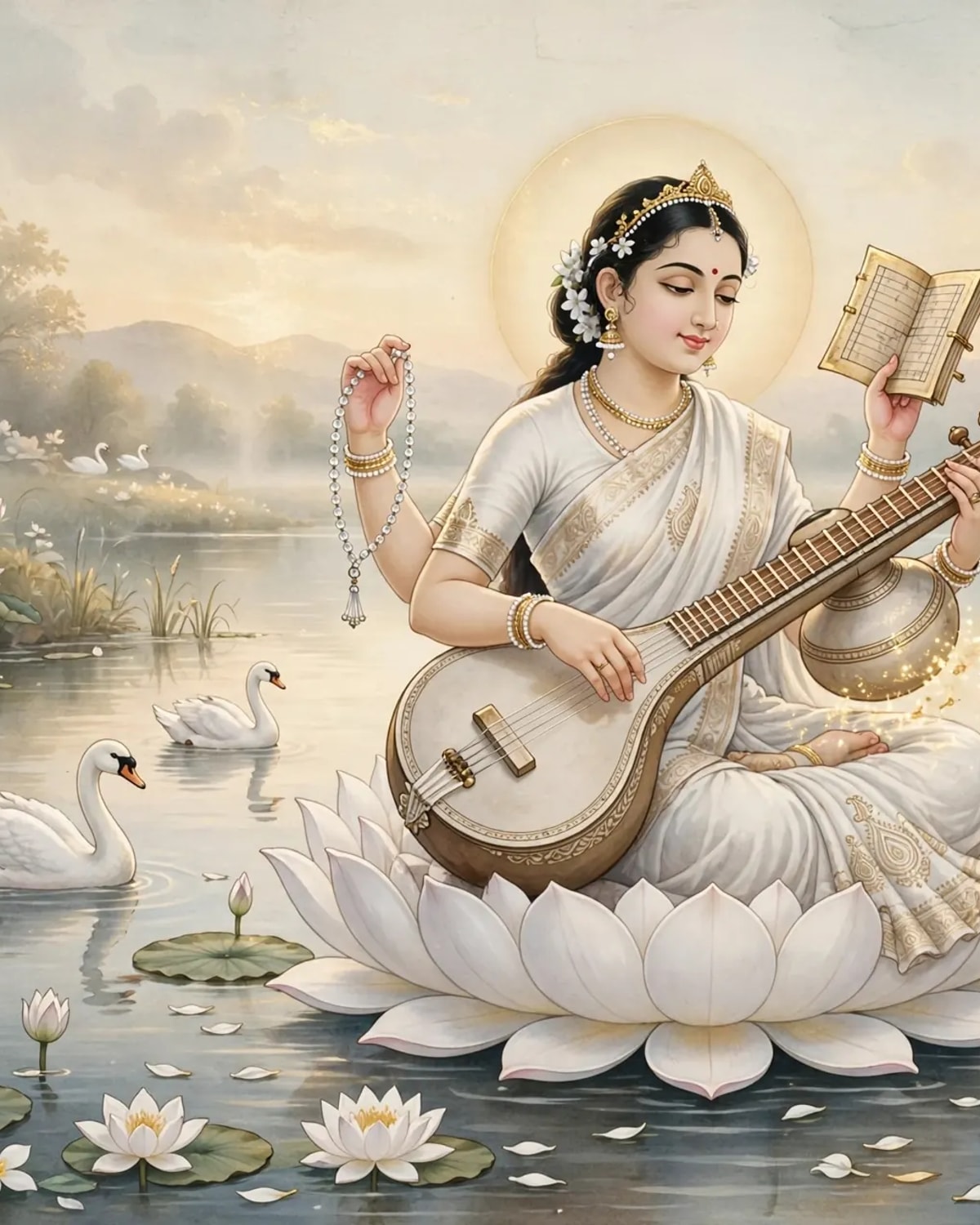 Saraswati Cinematic Invite